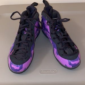 Nike Purple Cameo Little Posite